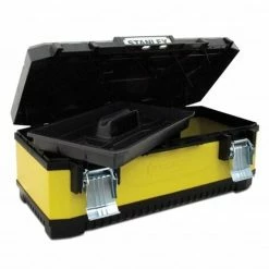 20 Inch Metal/Plastic Toolbox Stanley -STANLEY SHOP 1019588 2