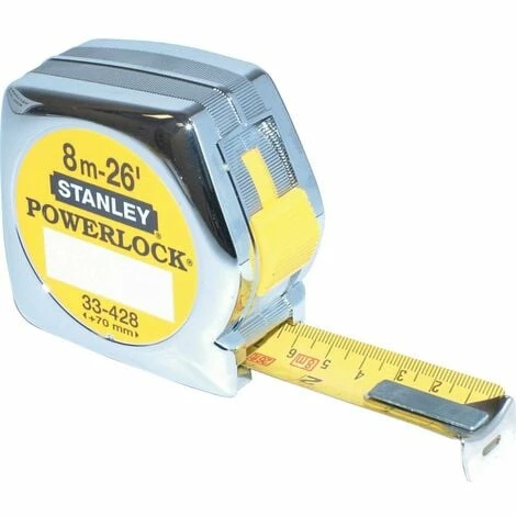 Stanley 0-33-442 10m PowerLock Tape Stanley 0-33-442 10m PowerLock Tape -STANLEY SHOP 13834600 1