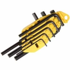 Stanley Tools Hexagon Key Set Of 8 Imperial (1/16 - 1/4in)