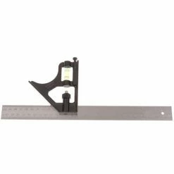 Stanley Tools Combination Metal Square 300mm (12in)