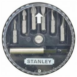 STANLEY Insert Bit Set Pozidriv/Slotted 7 Piece STA168738 -STANLEY SHOP 14458251 2