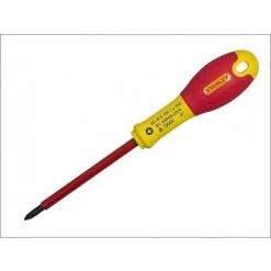STANLEY FatMax? VDE Insulated Screwdriver Phillips Tip PH0 X 75mm STA065414