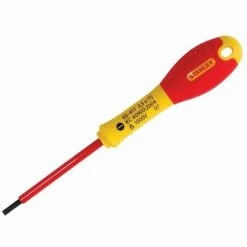 STANLEY FatMax? VDE Insulated Screwdriver Parallel Tip 3.5 X 75mm STA065411