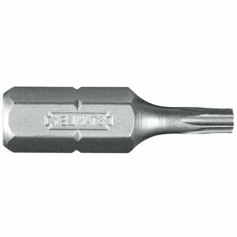 STANLEY T25 TORX Insert Bits 25mm (Box of 25) STA168843B STANLEY T25 TORX Insert Bits 25mm (Box Of 25) STA168843B -STANLEY SHOP 14634458 1