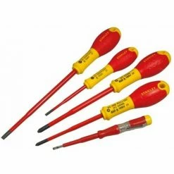 STANLEY FatMax? VDE Insulated Screwdriver Set Of 5 SL/PZ STA062693 -STANLEY SHOP 14994693 2