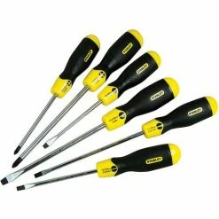 Stanley STA065007 Cushion Grip Screwdriver Set 6 Piece SL/PH