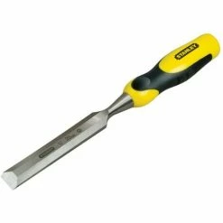 Stanley Tools DynaGrip Bevel Edge Chisel With Strike Cap 22mm (7/8in)