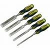 Stanley FatMax Bevel Edge Chisel With Thru Tang 5 Piece Set STA216269 -STANLEY SHOP 18492348 1