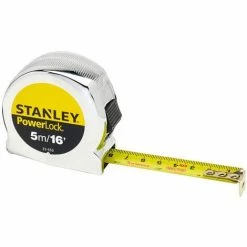Stanley 0-33-553 Micro PowerLock Classic Pocket Tape 5m/16ft STA033553