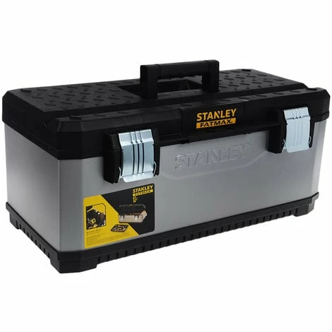 Stanley 1-95-617 Metal & Plastic Toolbox 67cm/26" STA195617 Stanley 1-95-617 Metal & Plastic Toolbox 67cm/26" STA195617 -STANLEY SHOP 18492847 1