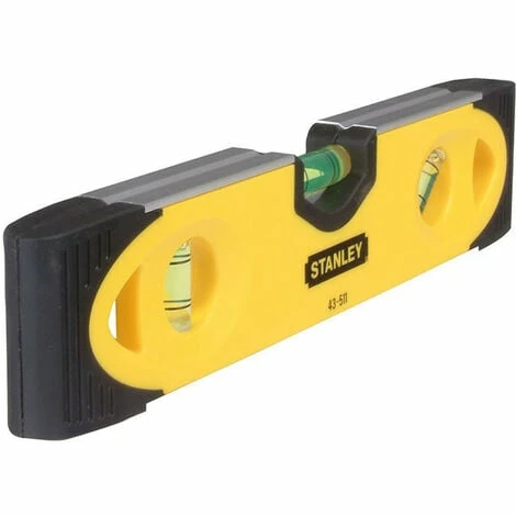 Stanley Tools STA043511 Magnetic Shockproof Torpedo Level 230mm Stanley Tools STA043511 Magnetic Shockproof Torpedo Level 230mm -STANLEY SHOP 18889871 1