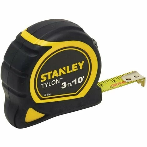 Stanley 1-30-686 Tylon Pocket Tape Measure 3m/10ft (13mm Wide) Stanley 1-30-686 Tylon Pocket Tape Measure 3m/10ft (13mm Wide) -STANLEY SHOP 18889878 1