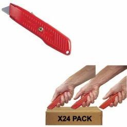 Stanley STA110189 Springback Safety Warehouse Knife 1-10-189 24 Pack