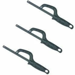 Stanley STA020807 10 Inch 300mm Mini Hacksaw 0-20-807 Triple Pack