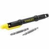 Stanley 4 In 1 Pocket Pen Style Precision Screwdriver STA66344M 66-344 PZ PH 1 Stanley 4 In 1 Pocket Pen Style Precision Screwdriver STA66344M 66-344 PZ PH -STANLEY SHOP 29318491 1