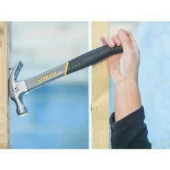 Stanley STA051529 Grey Fibreglass Curve Claw Hammer 450g 16oz 1-51-529 STHT0-51309 -STANLEY SHOP 29318564 3