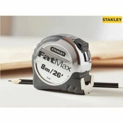Stanley FatMax Tape Measures 8m 26ft And 5m 16ft STA533891 STA533886 STA043041 -STANLEY SHOP 29318630 5