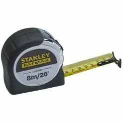 Stanley FatMax 8m Tape Measure Wide Blade Metric Imperial 5-33-891 STA533891