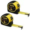 Stanley STA033728 8m Tape Measure 3 Rivet Metric Only 0-33-728 Twin Pack 2 Stanley STA033728 8m Tape Measure 3 Rivet Metric Only 0-33-728 Twin Pack -STANLEY SHOP 29318643 1