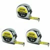 Stanley 0-33-527 Metric Only Powerlock Tape Measure 8m Triple Pack STA033527 -STANLEY SHOP 29318649 1