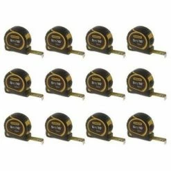 Stanley 30-696 5M Tape Measure 5 Meter 16ft Tylon 1-30-696 Pack Of 12 STA130696
