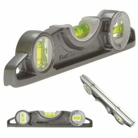 Stanley Fatmax Pro Box Beam 4 Piece Level Pack 6ft 4ft 2ft and Magnetic Torpedo Stanley Fatmax Pro Box Beam 4 Piece Level Pack 6ft 4ft 2ft And Magnetic Torpedo -STANLEY SHOP 29348097 3