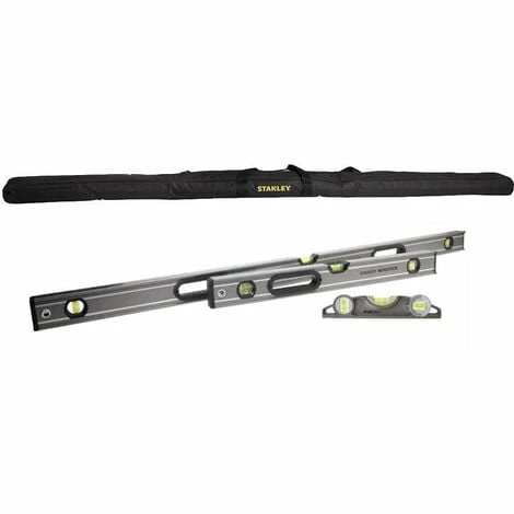Stanley 1200mm 600mm 250mm Fatmax Box Beam Levels with Fatmax 1800mm Level Bag Stanley 1200mm 600mm 250mm Fatmax Box Beam Levels With Fatmax 1800mm Level Bag -STANLEY SHOP 29348244 2