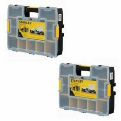 Stanley 1-94-745 Sortmaster Organiser Twin Pack Connectable STA194745