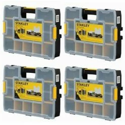Stanley 1-94-745 Sortmaster Organiser Four Pack Connectable STA194745