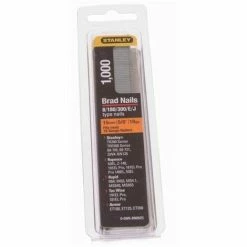 Stanley 0-SWK-BN0625 15mm Brad Nails Pack Of 1000 18 Gauge Type 8 STA0SWKBN062