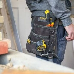 Stanley STA180114 STA180119 Leather Belt With Leather Nail And Hammer Pouch -STANLEY SHOP 30135554 5