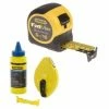 Stanley STA033719 0-33-419 5m 16ft FatMax Tape Measure STA047443 30m Chalk Line -STANLEY SHOP 30154629 1