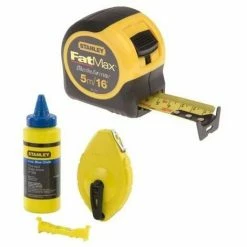 Stanley STA033719 0-33-419 5m 16ft FatMax Tape Measure STA047443 30m Chalk Line