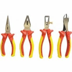 Stanley 4-84-489 FatMax VDE Pliers Set 4 Piece