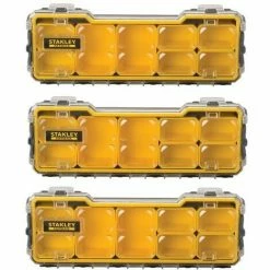 Stanley FatMax Waterproof Pro 1/3 Shallow Organiser 1-75-781 STA175781 X3