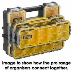 Stanley FatMax Waterproof Pro 1/3 Shallow Organiser 1-75-781 STA175781 X3 -STANLEY SHOP 31490686 5