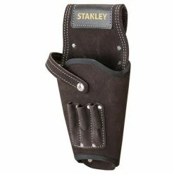 Stanley STA180118 STA180119 Leather Belt With Leather Drill Holster Left / Right -STANLEY SHOP 31807568 5