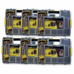 Stanley STA197483 Sortmaster Junior Organiser Tool Box Seal Tight 1-97-483 X6