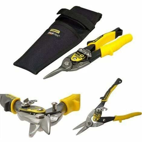 Stanley FMHT9-14563 Fatmax Aviation Tin Snips & Pouch STA214563 STA914563 Stanley FMHT9-14563 Fatmax Aviation Tin Snips & Pouch STA214563 STA914563 -STANLEY SHOP 32139010 1