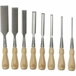 Stanley STA116793 Sweetheart Socket Chisel Set Of 8: 3 6 8 12 15 18 25 & 32mm