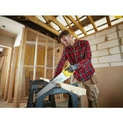 X10 Stanley Sharpcut Handsaw 22 Inch 550mm 7TPI STA120368 1-20-368 STHT20368-1 4 X10 Stanley Sharpcut Handsaw 22 Inch 550mm 7TPI STA120368 1-20-368 STHT20368-1 -STANLEY SHOP 33877362 3