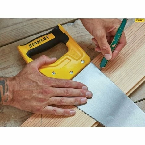 X10 Stanley Sharpcut Handsaw 22 Inch 550mm 7TPI STA120368 1-20-368 STHT20368-1 X10 Stanley Sharpcut Handsaw 22 Inch 550mm 7TPI STA120368 1-20-368 STHT20368-1 -STANLEY SHOP 33877362 4