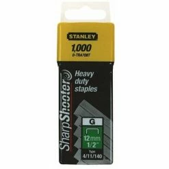 Stanley 12Mm Staples Pk1000 - SB54298
