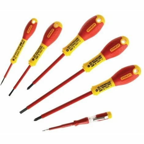 STANLEY FatMax? VDE Insulated Phillips & Parallel Screwdriver Set of 6 STA065441 STANLEY FatMax? VDE Insulated Phillips & Parallel Screwdriver Set Of 6 STA065441 -STANLEY SHOP 34290916 2