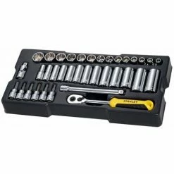 STANLEY 3/8in Drive Metric Socket Module 36 Piece STA174174