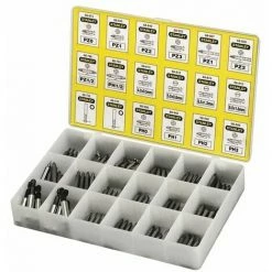 STANLEY Insert Bits Assorted Tray 200 Pozi / Phillips/ Slotted STA168741