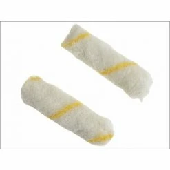 STANLEY Medium Pile Silver Stripe Sleeve 100mm (4in) 2 Pack STA429815