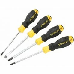 Stanley STHT0-62145 Essential Screwdriver Set, 4 Piece SL/PZ