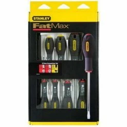 Stanley 0-65-437 Fatmax Screwdriver Set 8pc Phillips/Flared/Parall