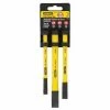 Stanley 4-18-298 3 Piece Cold Chisel Set -STANLEY SHOP 35380311 1